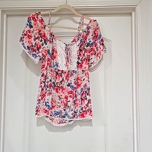Floral spring top